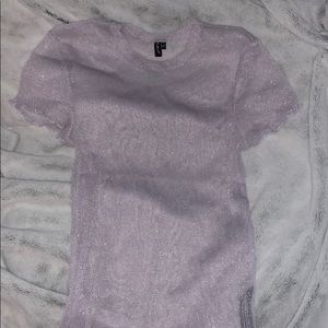 Urban Outfitters Mesh Sparkle Top